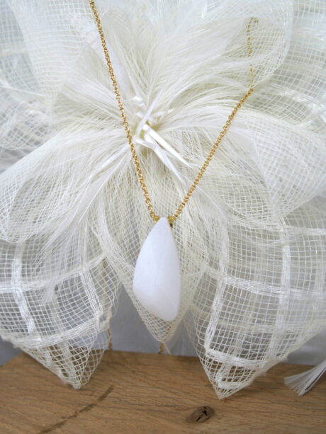 Collier doré diamant