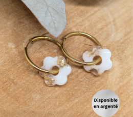 créoles fleurs nuage de lait