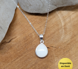 collier goutte lactée