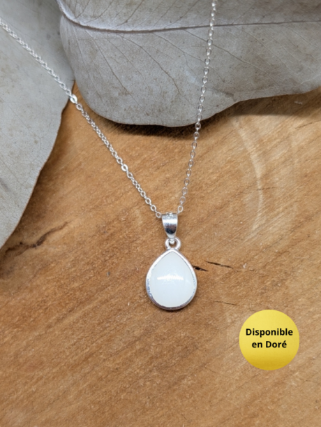 collier goutte lactée